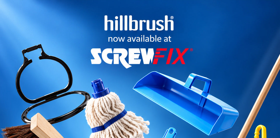 Hillbrush Now Available at Screwfix!
